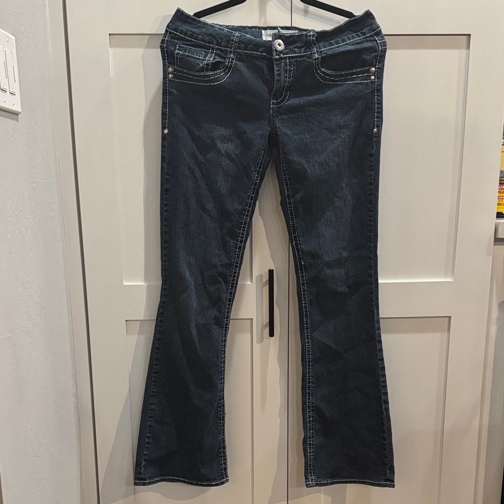 Hydraulic Dark Blue Flare Jeans